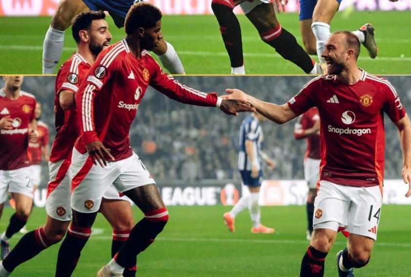 Erik ten Hag gây tranh cãi với quyết định thay Marcus Rashford trong trận hòa Europa League với Porto