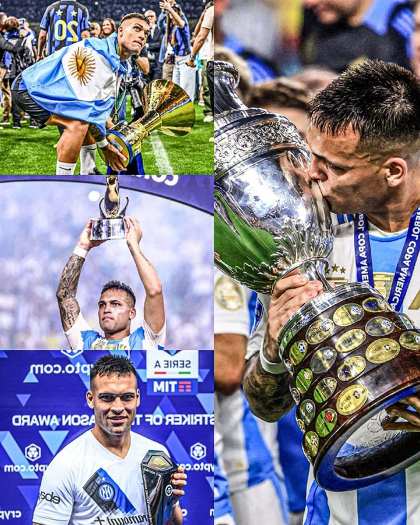 Lautaro Martinez bất mãn với vị trí thứ 7 ở Quả Bóng Vàng 2024