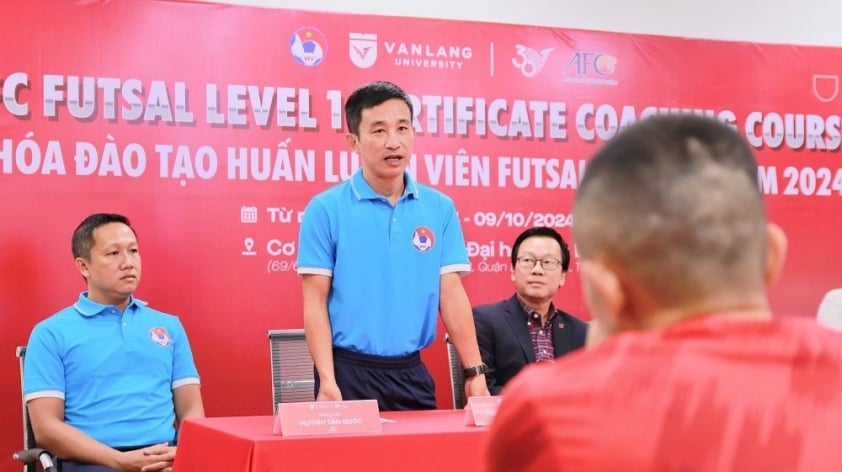 Việt Nam tự chủ tổ chức khóa học HLV futsal cấp 1 AFC với giảng viên trong nước