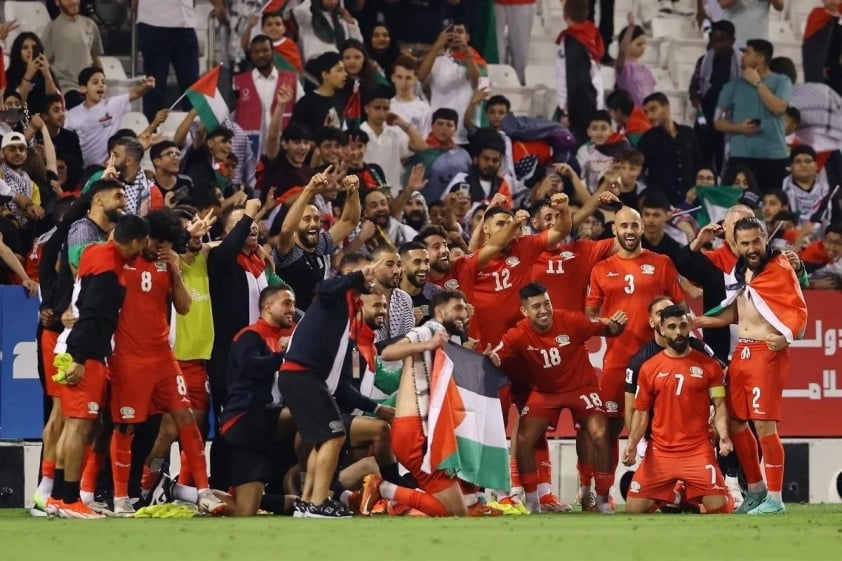 Trận đối đầu cân não giữa Iraq và Palestine Vòng loại thứ 3 World Cup 2026 bùng nổ