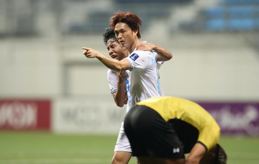 Nam Định chia điểm kịch tính trên sân Tampines Rovers tại AFC Champions League Two