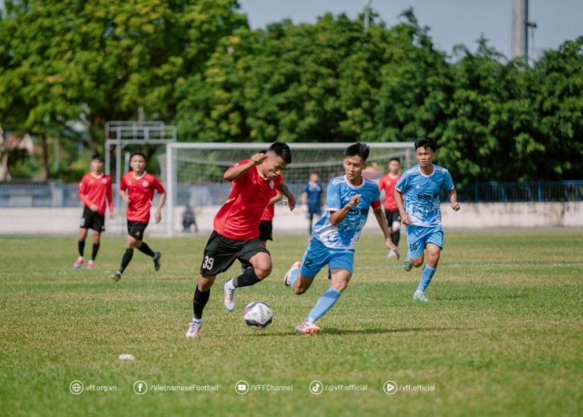 Hoài Đức FC gây bất ngờ, đánh bại đội trẻ CAHN trong trận ra quân giải hạng Ba quốc gia 2024