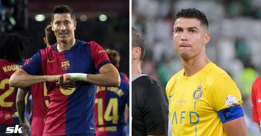 Cuộc đụng độ giữa những huyền thoại Lewandowski bày tỏ sự thán phục đối với Ronaldo trước trận đấu giữa Ba Lan và Bồ Đào Nha