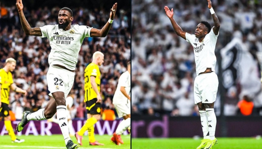 Hat-trick của Vinicius đưa Real Madrid lội ngược dòng ngoạn mục trước Dortmund