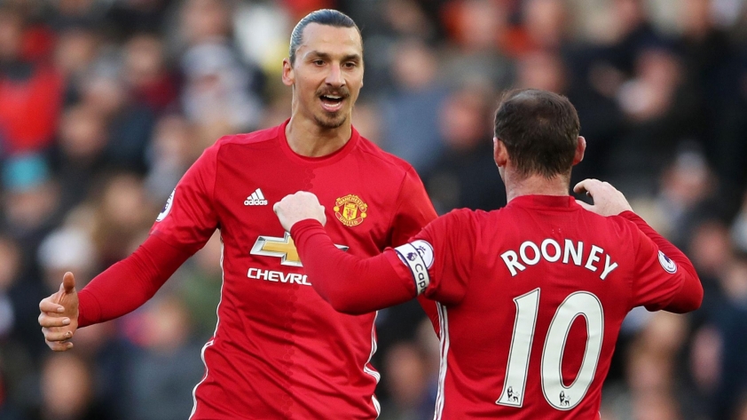 Ibrahimović Rooney Đảm Nhận Gánh Mạng Nặng Trong Thời Gian Ronaldo Tỏa Sáng Ở Man Utd