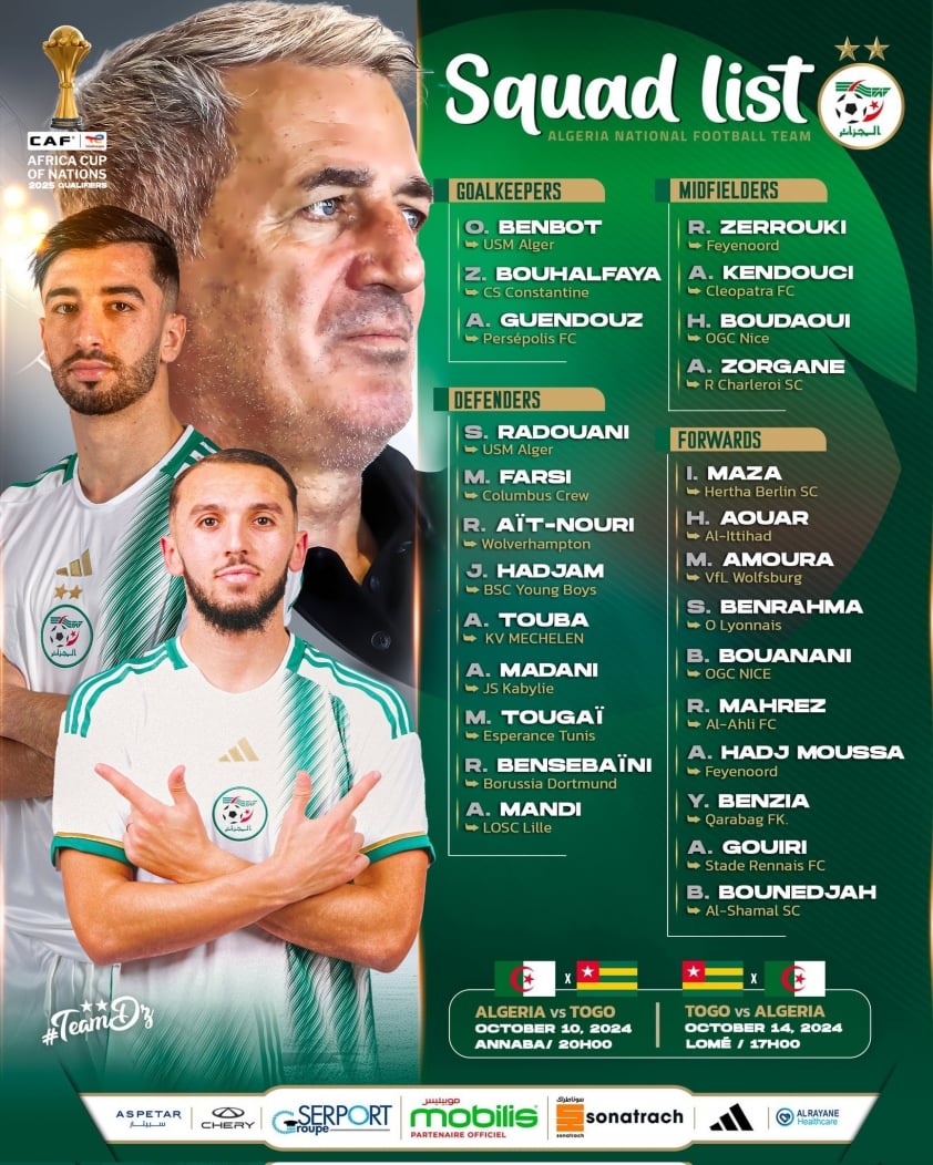 Ibrahim Maza Hành trình tìm lại nguồn cội tại ĐT Algeria