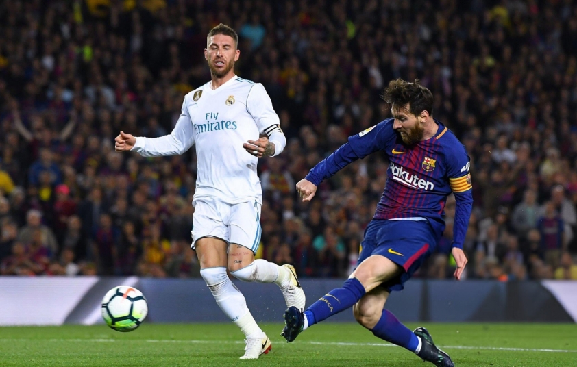 Siêu sao Lionel Messi chúc mừng Barcelona sau màn hủy diệt kinh điển
