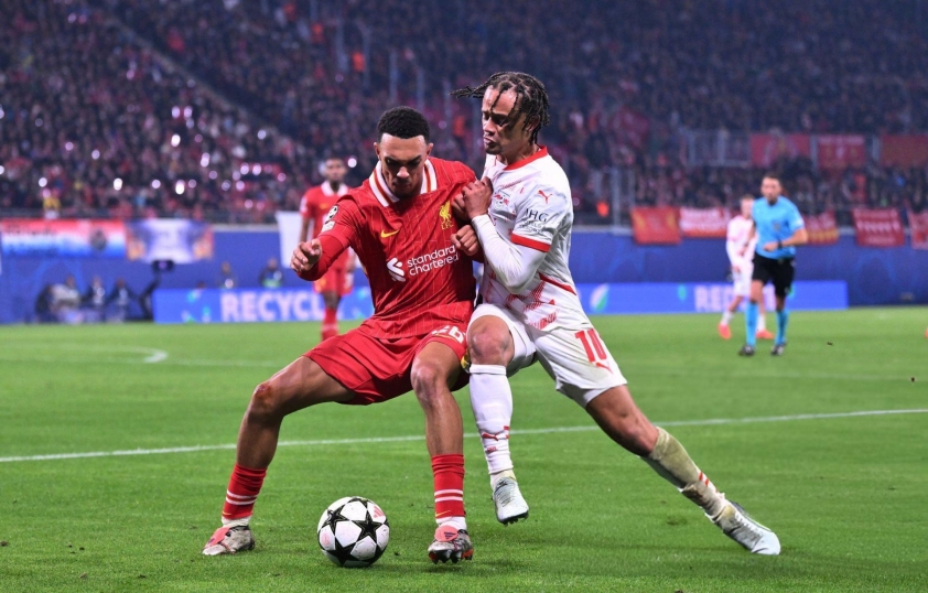 Liverpool thiết lập hai kỷ lục mới sau chiến thắng trước RB Leipzig