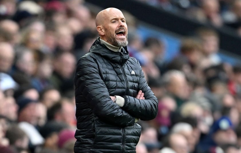 Erik ten Hag tự phá vỡ kỷ lục tệ hại tại Man Utd với khởi đầu thảm hại trong kỷ nguyên Premier League