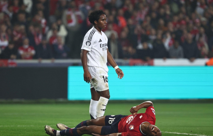 Endrick lập kỷ lục Champions League khi ra mắt trong đội hình chính của Real Madrid