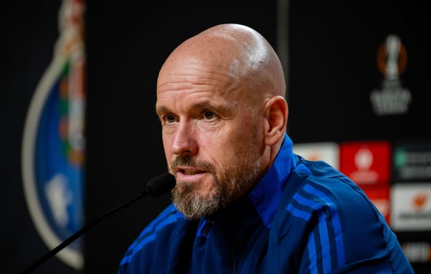 Erik ten Hag không nao núng trước áp lực, quyết tâm đánh bại Porto để giữ vững chiếc ghế tại Man Utd
