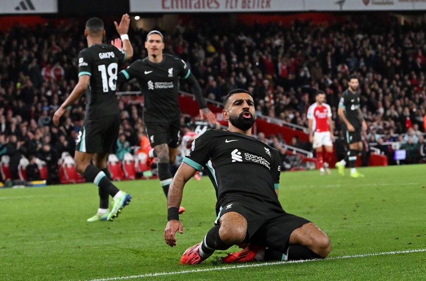 Mohamed Salah sánh ngang với Robbie Fowler với 163 bàn thắng tại Premier League