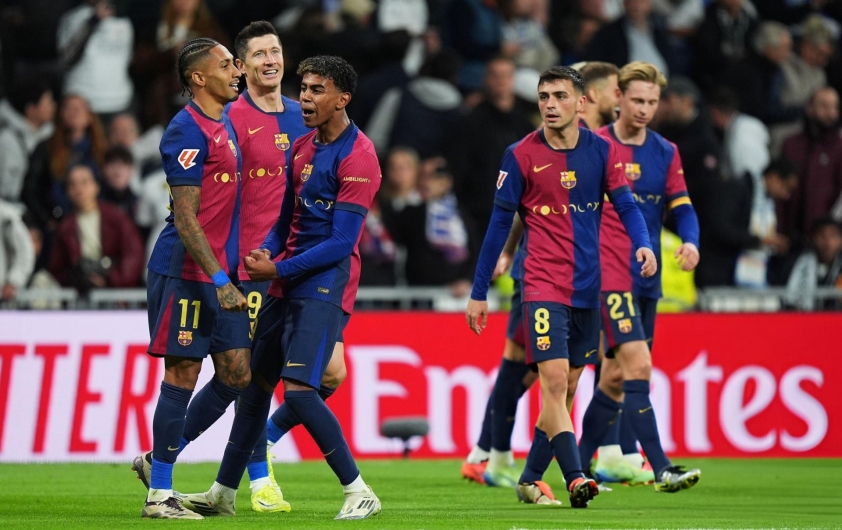 Barcelona tạo nên bất ngờ, đè bẹp Real Madrid ở trận El Clasico