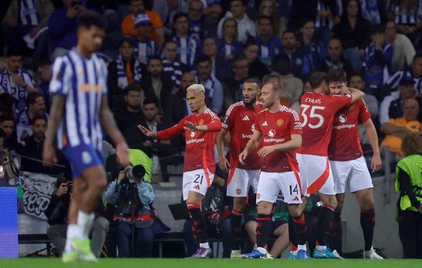 Man Utd Chung Cuộc Hòa Porto, Đẩy Ngoại Hạng Anh Vào Thất Bại
