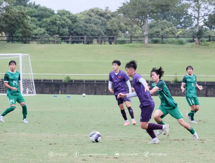 U17 Việt Nam Hủy Diệt Đối Thủ Với Chiến Thắng 7-0 Trong Trận Tập Huấn Tại Nhật Bản