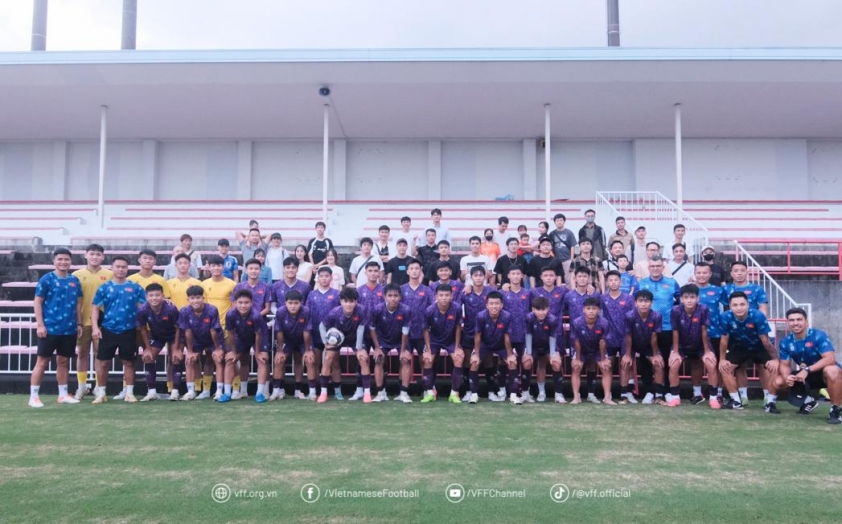 Đội tuyển U17 Việt Nam hoàn tất chuyến tập huấn tại Nhật Bản, chuẩn bị cho Vòng loại U17 châu Á 2025