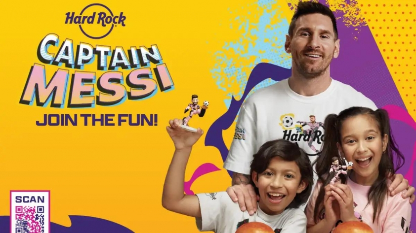 Lionel Messi Biến Thân Siêu Anh Hùng trong Sản Phẩm Đồ Chơi Độc Quyền của Hard Rock International