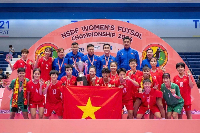 Việt Nam Đứng Đầu Bảng Hạt Giống, Tăng Cơ Hội Tham Dự Vòng Chung Kết Futsal Nữ Châu Á 2025