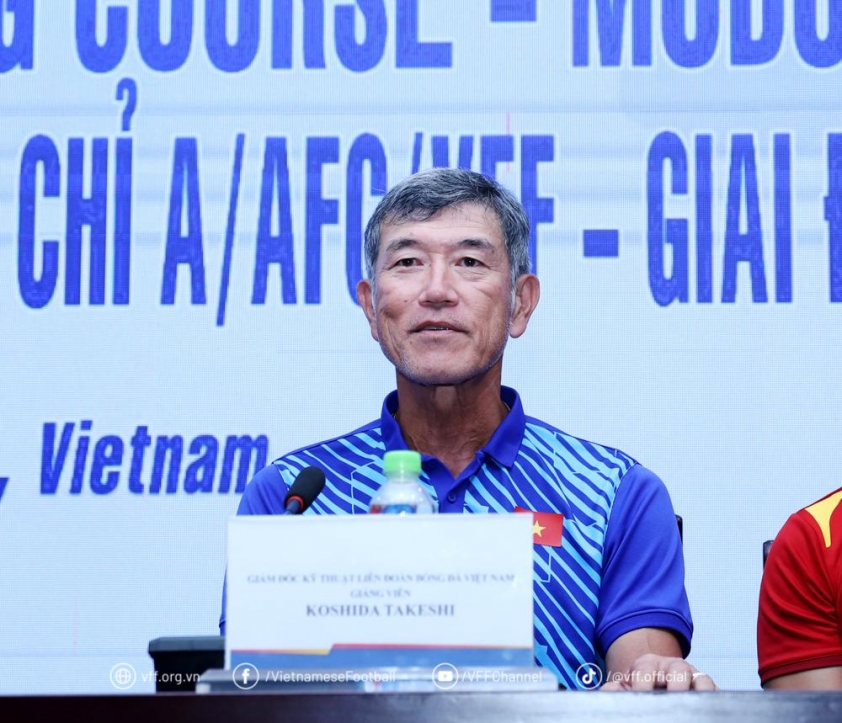 Khoá học HLV bóng đá chứng chỉ A/AFC/VFF thành công tốt đẹp, đào tạo nguồn nhân lực chất lượng cho bóng đá Việt Nam