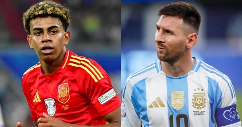 Tương lai của Barcelona Lamine Yamal tái hiện kỳ tích của Lionel Messi
