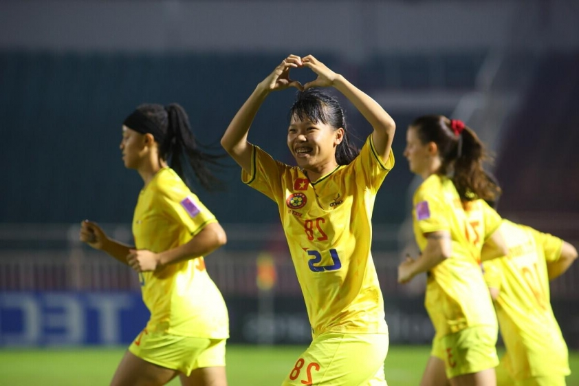 Nguyễn Thị Kim Yên - Kỷ lục gia bàn thắng nhanh nhất AFC Champions League nữ