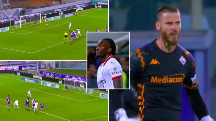 David de Gea tỏa sáng với hai pha cản phá phạt đền ấn tượng trong chiến thắng của Fiorentina