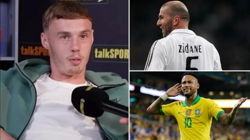 Hé lộ sự ngưỡng mộ bất ngờ của Cole Palmer Neymar hay Zidane, ai chiếm trọn trái tim anh?