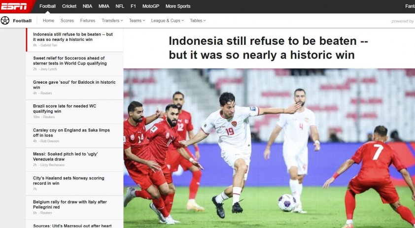 Indonesia Tiếp Tục Vô Địch Nhưng Không Thể Ngăn Ngừa Bahrain Cứu 1 Điểm