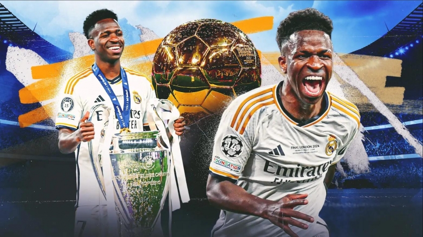 Vinicius Junior nổi lên như ứng cử viên sáng giá cho Quả bóng vàng 2024