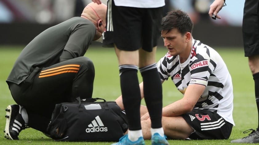 Harry Maguire và Noussair Mazraoui chấn thương, gây lo ngại cho Manchester United