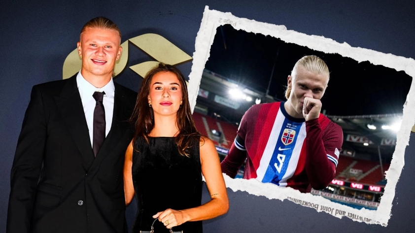 Ngôi sao Man City Erling Haaland xác nhận tin sắp lên chức cha