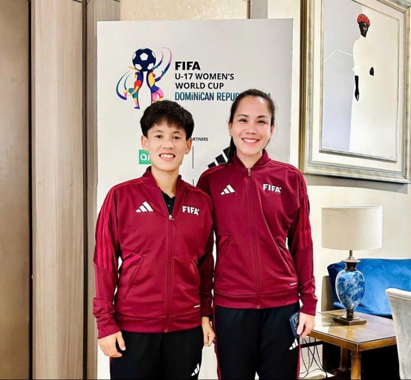 Trọng tài Việt Nam ghi dấu ấn lịch sử tại VCK U17 Nữ World Cup 2024