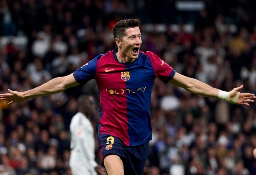 Robert Lewandowski thống trị La Liga với giải thưởng Cầu thủ hay nhất tháng lần thứ ba