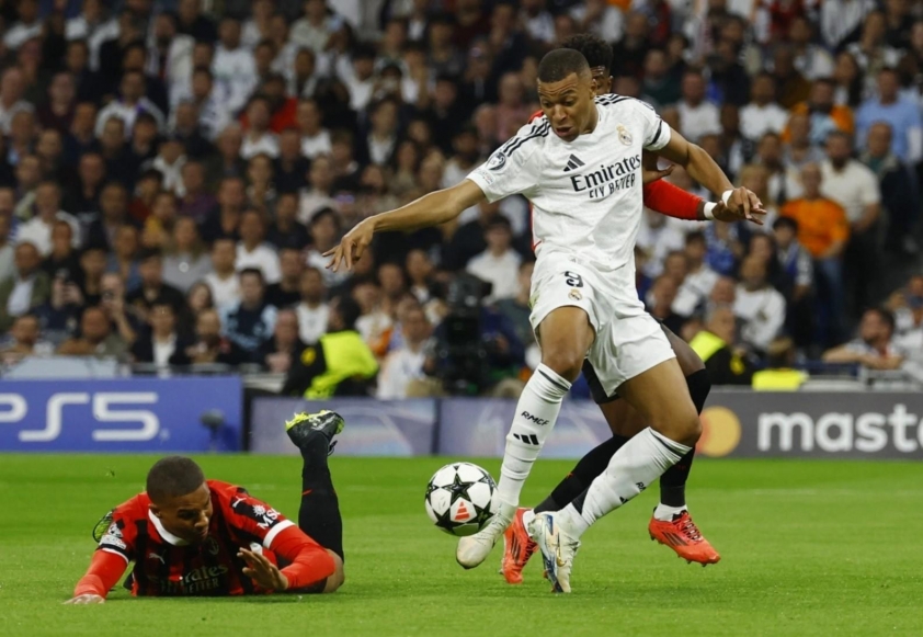 Thất bại bất ngờ của Real Madrid trước AC Milan tại Bernabeu