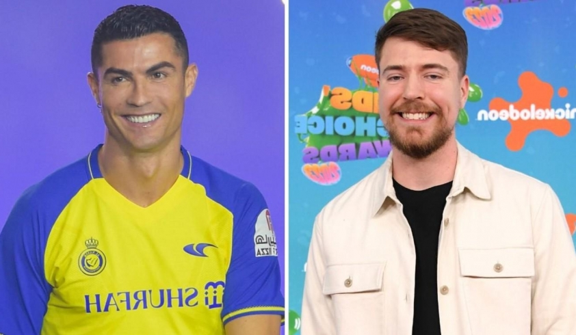 Ronaldo và MrBeast: Sự hợp tác đỉnh cao chấn động cộng đồng mạng