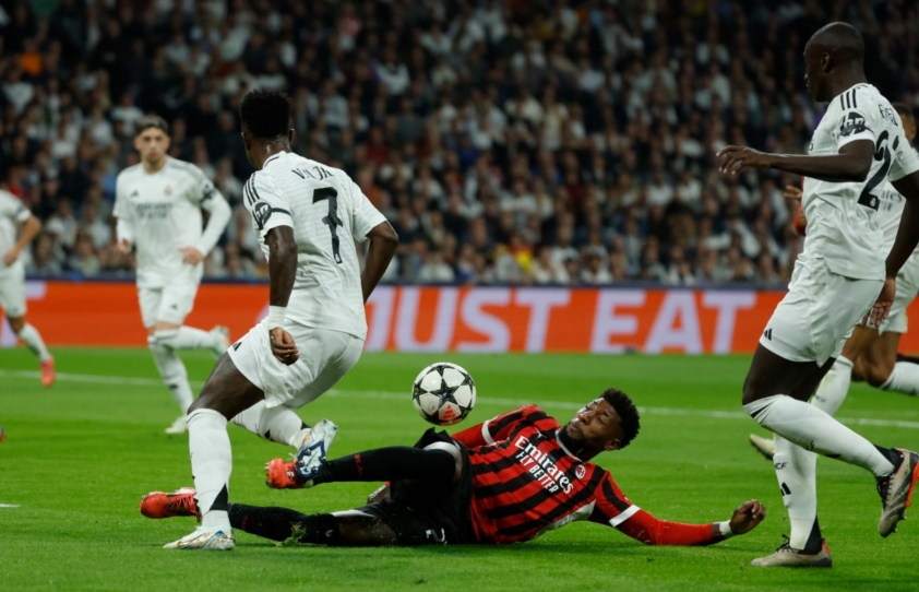 Thất bại bất ngờ của Real Madrid trước AC Milan tại Bernabeu