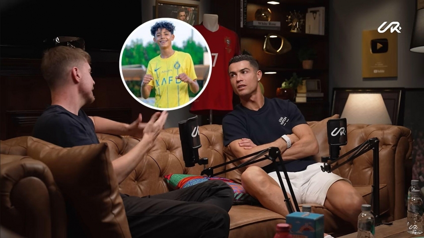 Cristiano Ronaldo chia sẻ viễn cảnh chơi bóng đỉnh cao cùng con trai