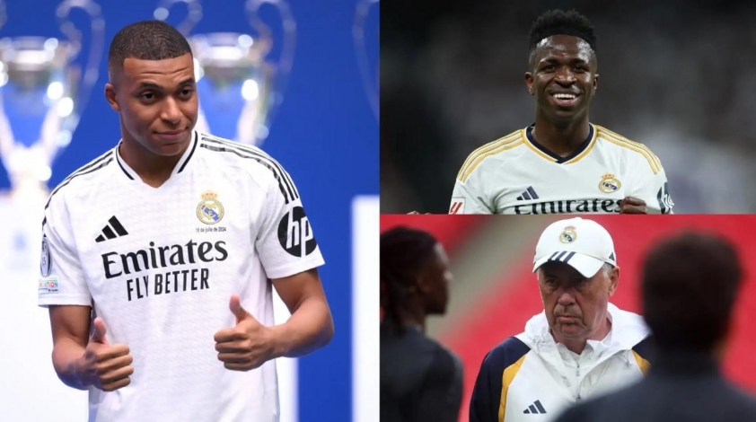 Ancelotti Bất Biến Vị Trí Của Vinicius Junior Dù Mbappe Hụt Hẫng Ở Vị Trí Tiền Đạo