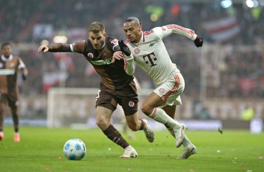 Bayern Munich giành chiến thắng nhọc nhằn trước St. Pauli