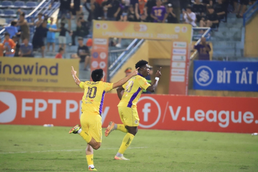 Hà Nội FC và Hải Phòng FC chia điểm trong trận cầu kịch tính trên sân Hàng Đẫy