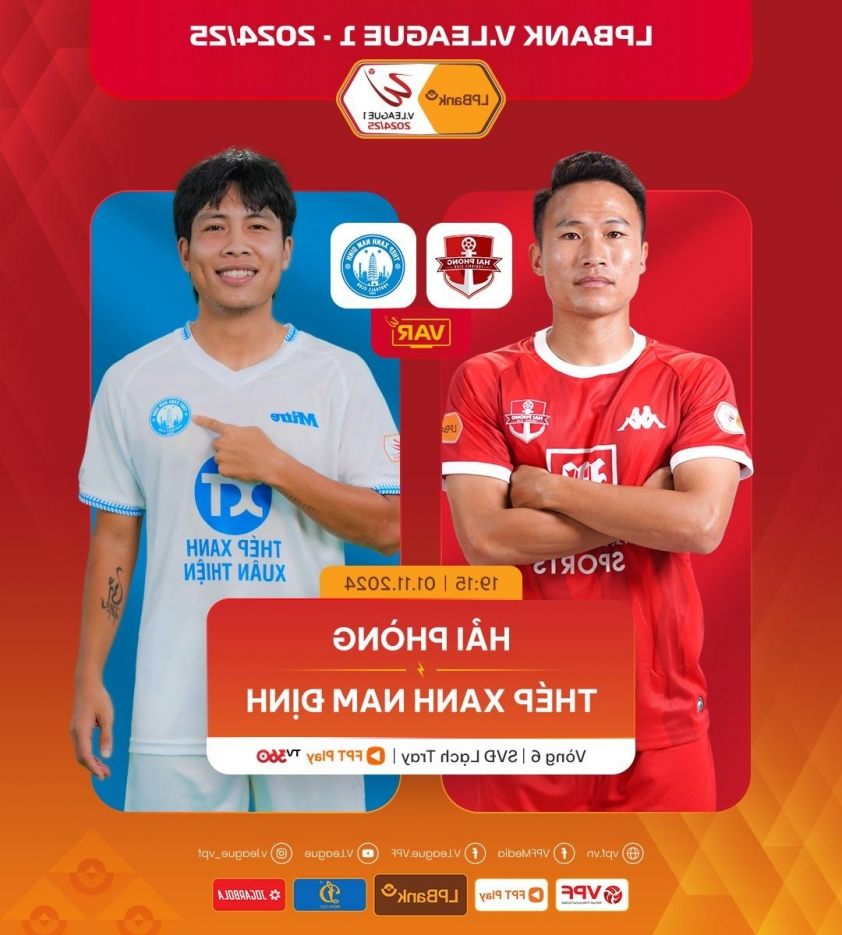 Nam Định Tiếp Tục Thắng Hải Phòng, Giữ Vững Đỉnh Bảng V-League