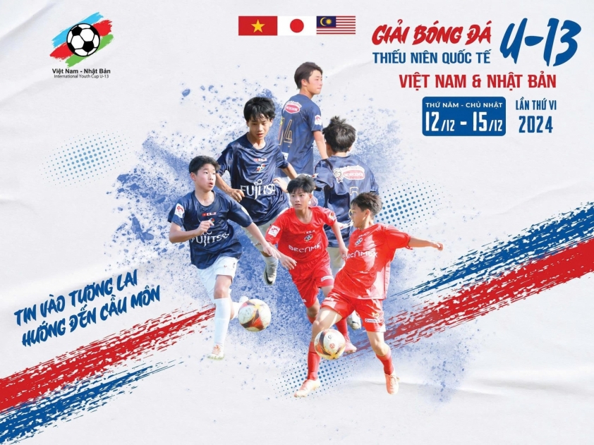 Đội trẻ của các CLB Nhật Bản nổi tiếng đổ bộ Việt Nam tham dự giải giao hữu quốc tế