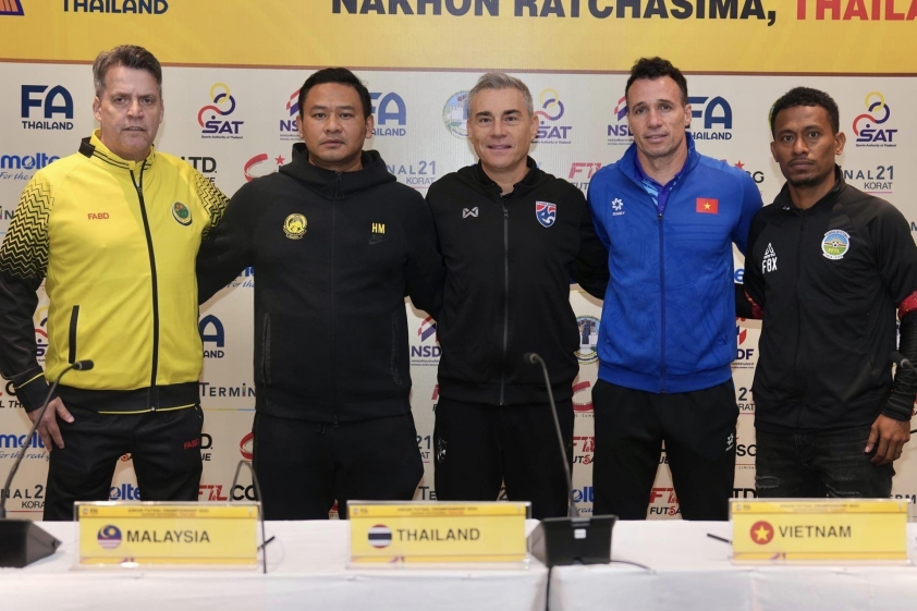 ĐT futsal Thái Lan lo ngại sức mạnh ĐT Việt Nam trước thềm giải Đông Nam Á 2024