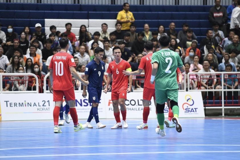 ĐT Futsal Việt Nam Vượt Qua Thái Lan, Tiến Vào Bán Kết Giải Futsal Đông Nam Á 2024