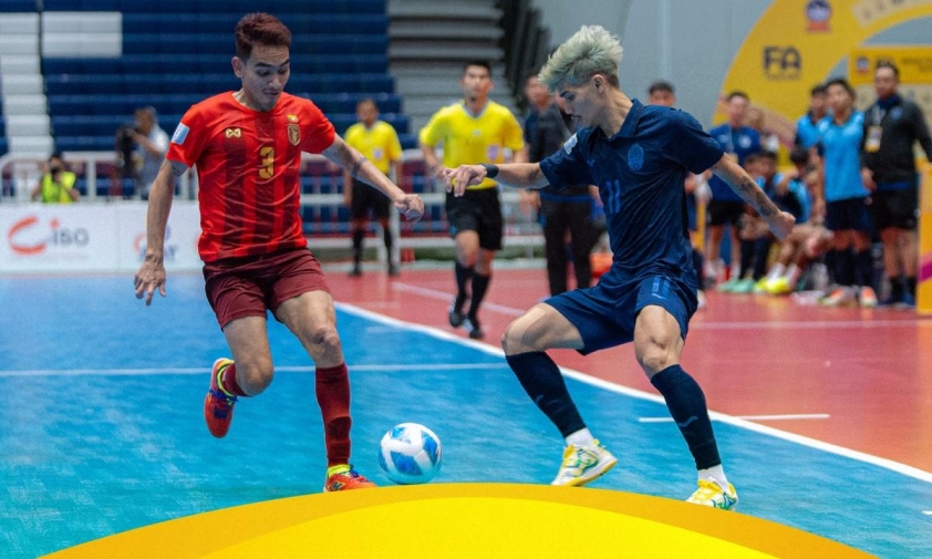Đội tuyển futsal Campuchia đứng trước nguy cơ bị loại sớm khỏi giải futsal Đông Nam Á 2024