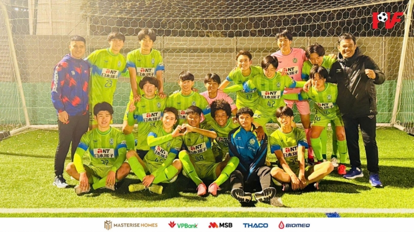 Tiền đạo U17 Việt Nam Nguyễn Văn Bách tỏa sáng tại Nhật Bản