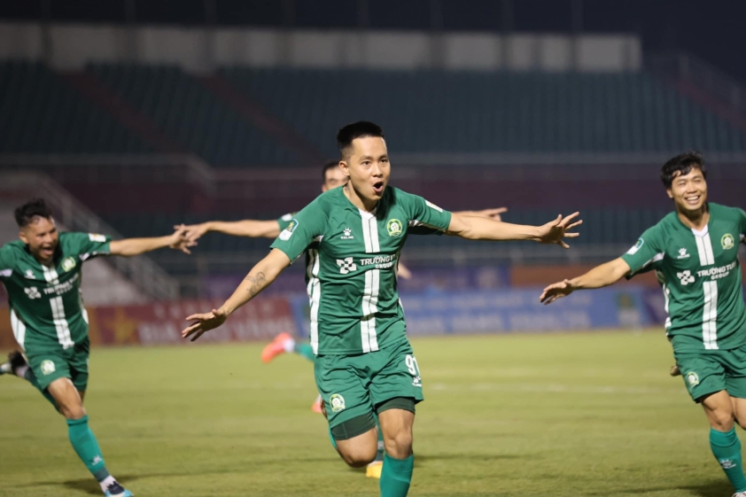 Bình Phước đánh bại Trẻ TPHCM nhờ bàn thắng duy nhất của Thanh Bình