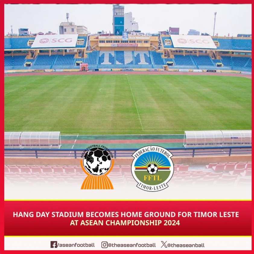 Sân Hàng Đẫy - Sân nhà bất ngờ của Đông Timor tại AFF Cup 2024