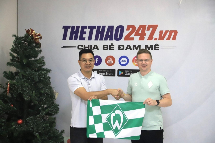 Thể Thao 247 hợp tác với CLB Werder Bremen mang Bundesliga đến gần hơn với người hâm mộ Việt Nam