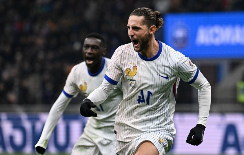 Tiền vệ Rabiot tỏa sáng, giúp Pháp đánh bại Ý tại Nations League